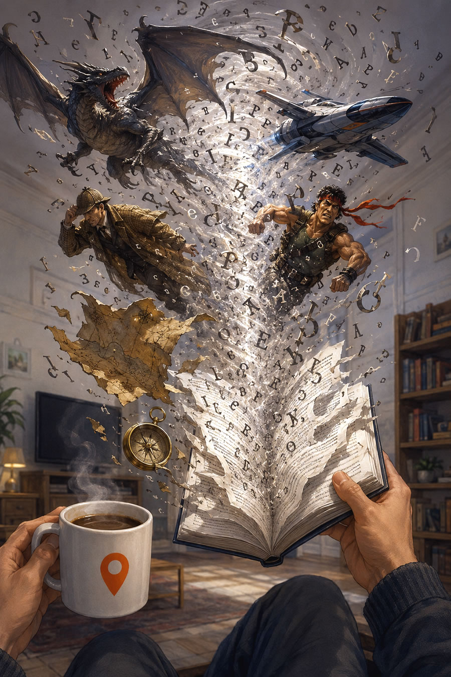 Café com IA | Sábado de leitura