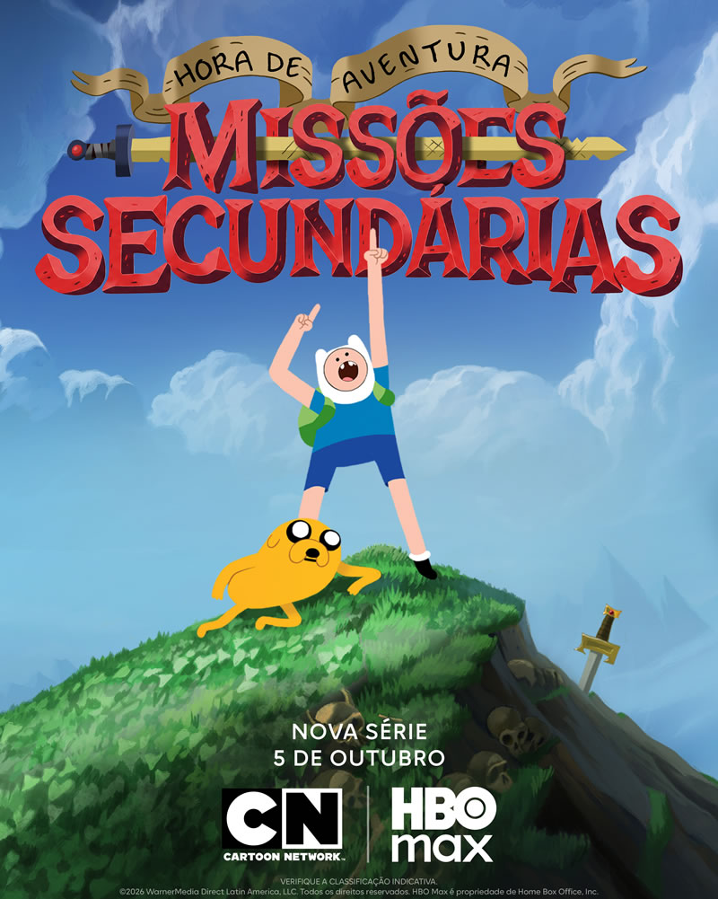 Estão voltando! Hora de Aventura: Missões Secundárias chega em outubro na HBO Max!