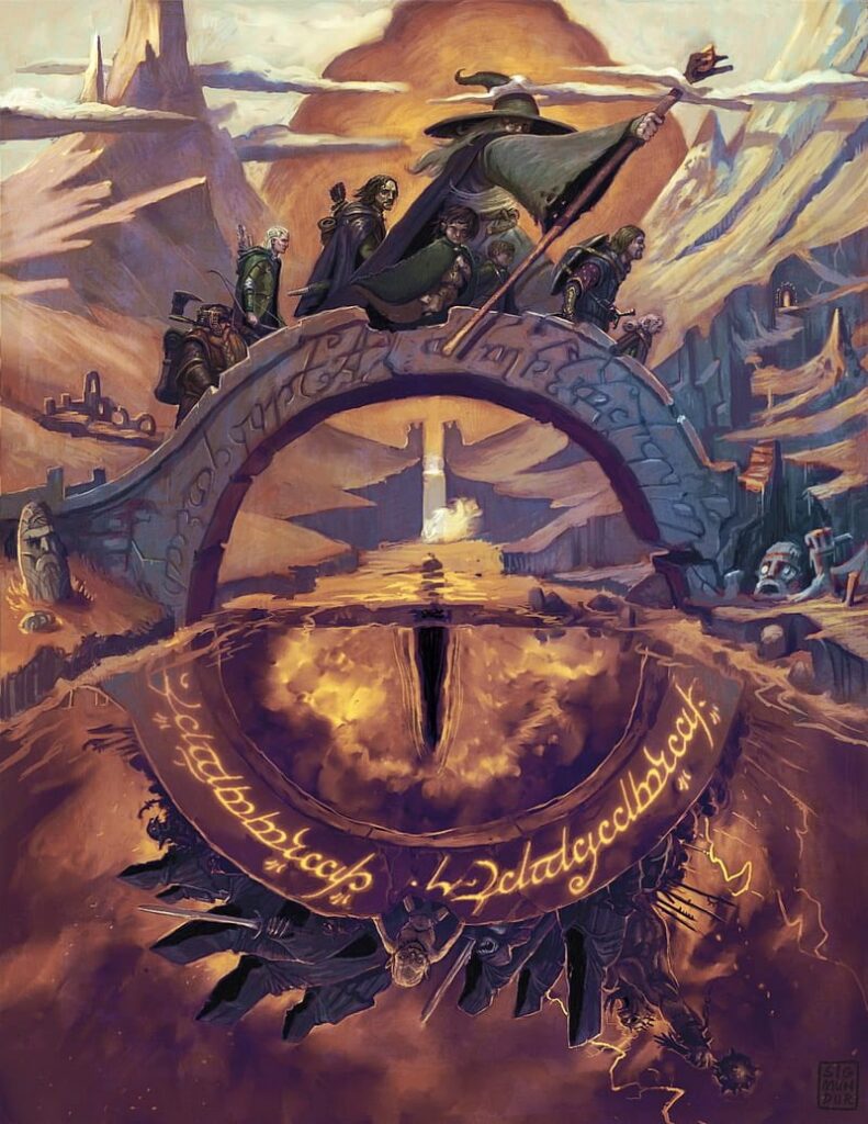 O Senhor dos Anéis, a Travessia – Postando uma imagem…