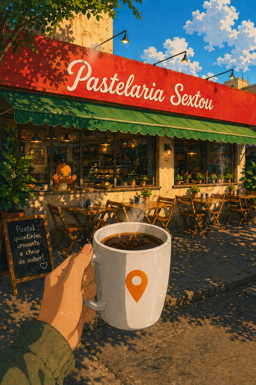 Café com IA | Pastelaria e sextou!