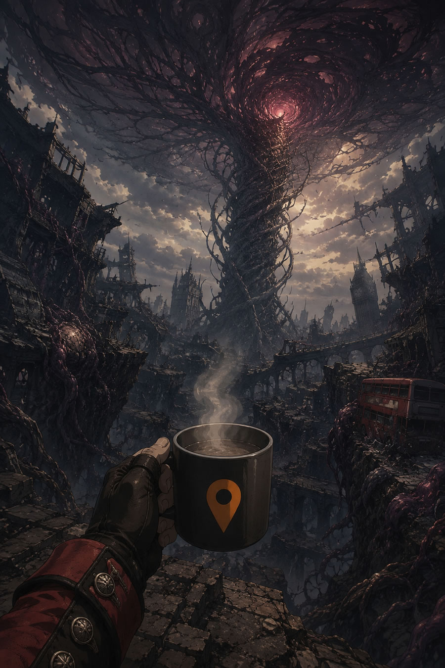 Café com IA | Qliphoth (Devil May Cry 5)