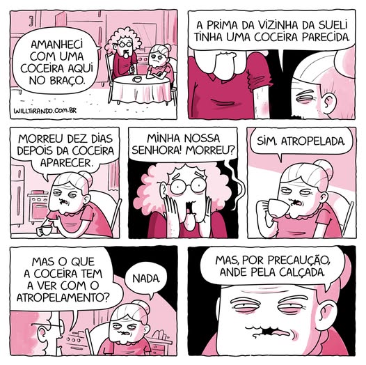 Almoxarifado de Tirinhas | Coceira (Will Leite)