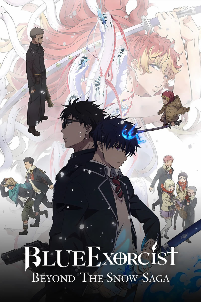 Blue Exorcist: Beyond the Snow Saga agora está disponível com dublagem PT-BR!