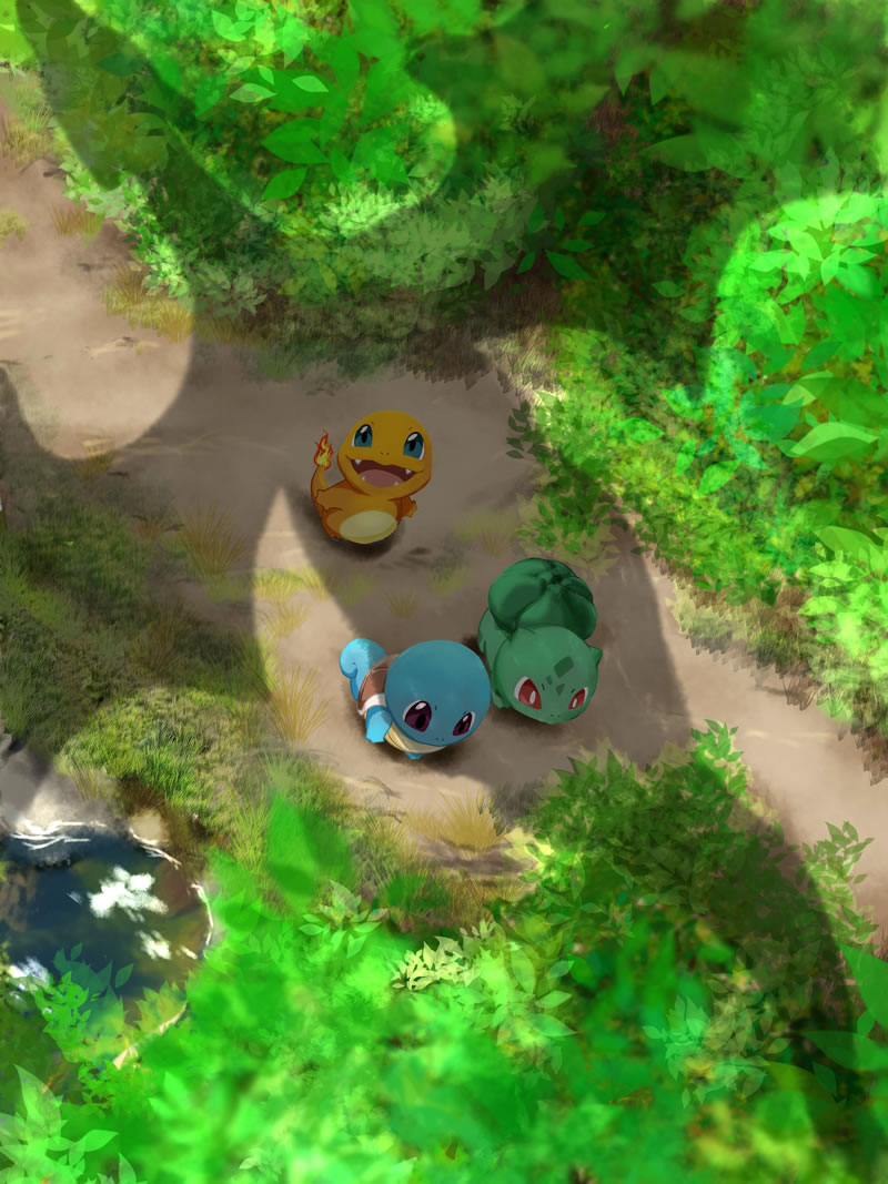 Charmander admirando – Postando uma imagem só porque curti!