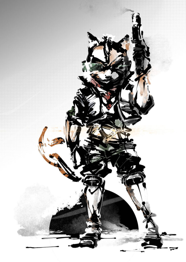 Solid Fox McCloud – Postando uma imagem só porque curti!