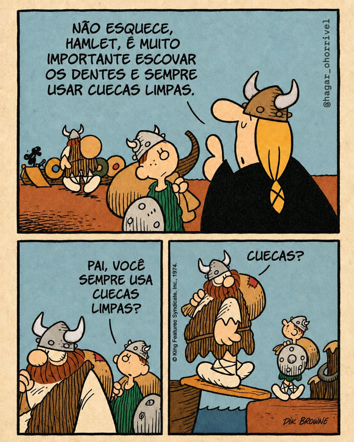 Almoxarifado de Tirinhas | Cuecas (Dik Browne)
