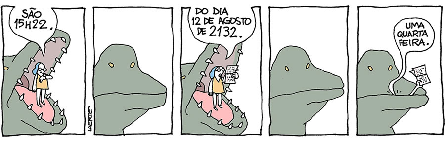Almoxarifado de Tirinhas | Quarta-feira (Laerte)