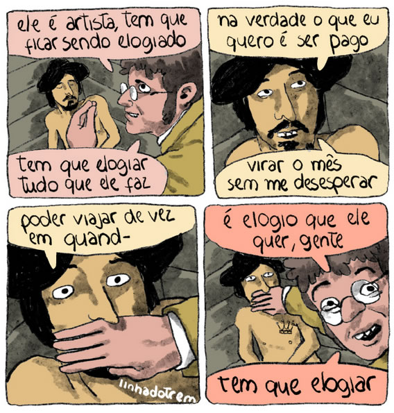 Almoxarifado de Tirinhas | Elogios (Raphael Salimena)