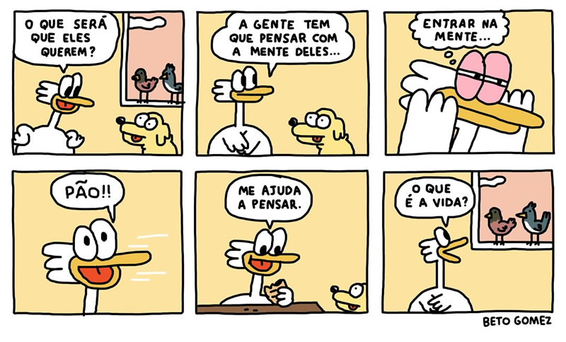 Almoxarifado de Tirinhas | Pássaros (Beto Gomez)