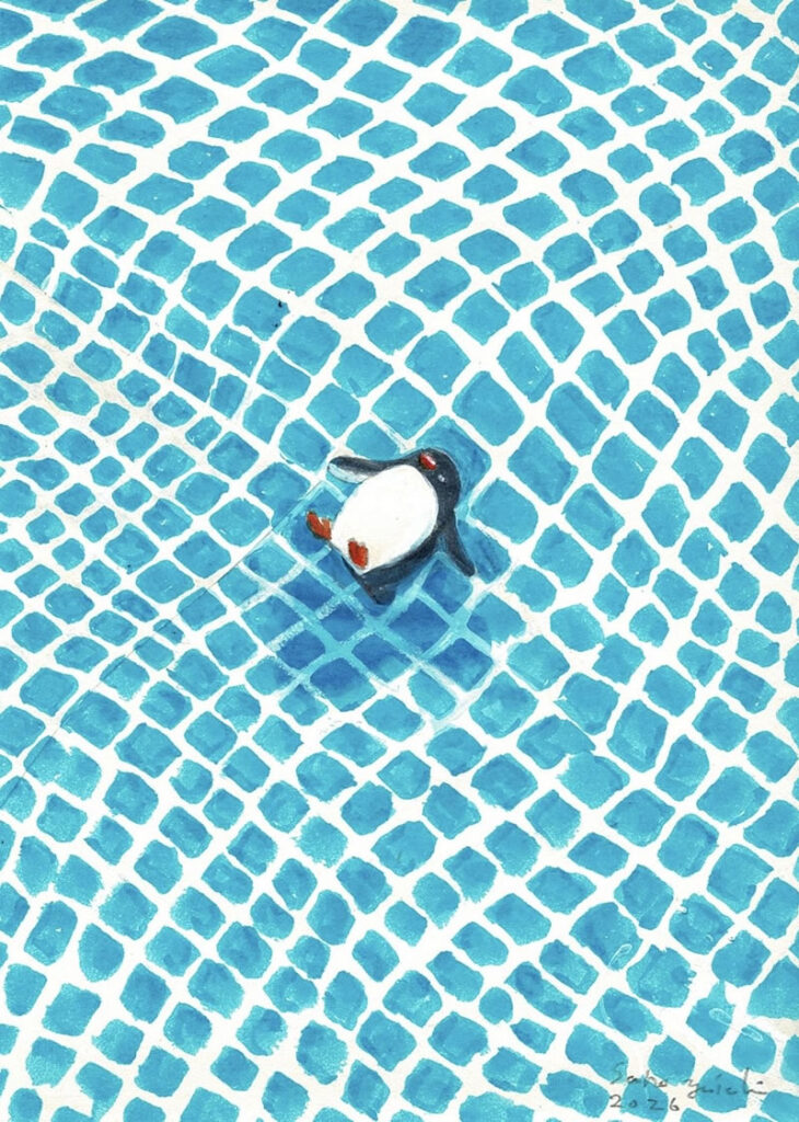 Pinguim na piscina – Postando uma imagem…