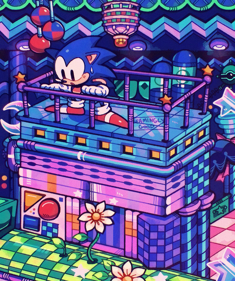 Admirável Sonic – Postando uma imagem só porque curti!