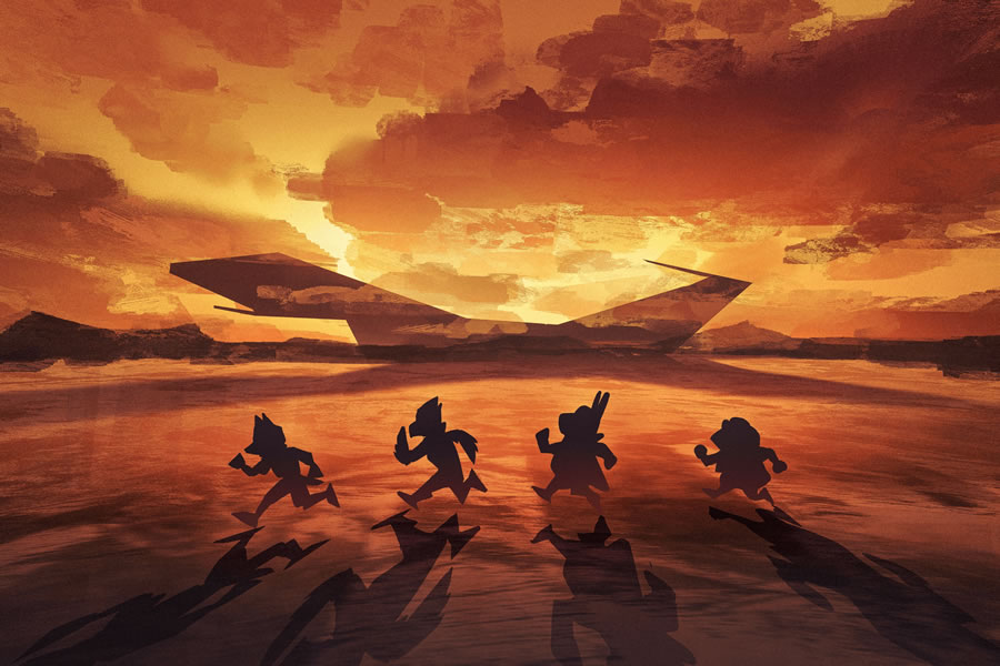 Star Fox no horizonte – Postando uma imagem só porque curti!