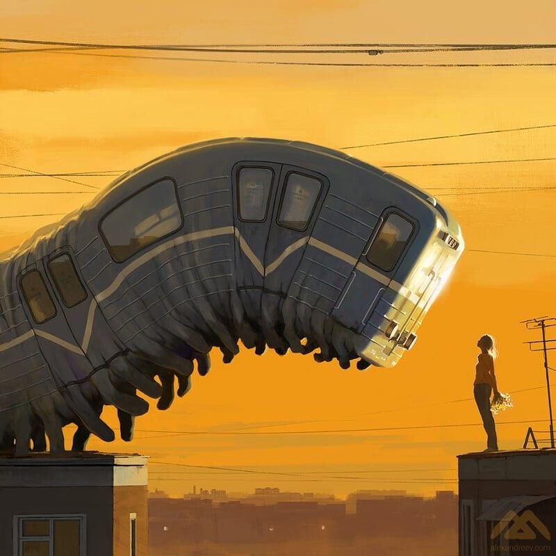 Trem_topeia – Postando uma imagem só porque curti!