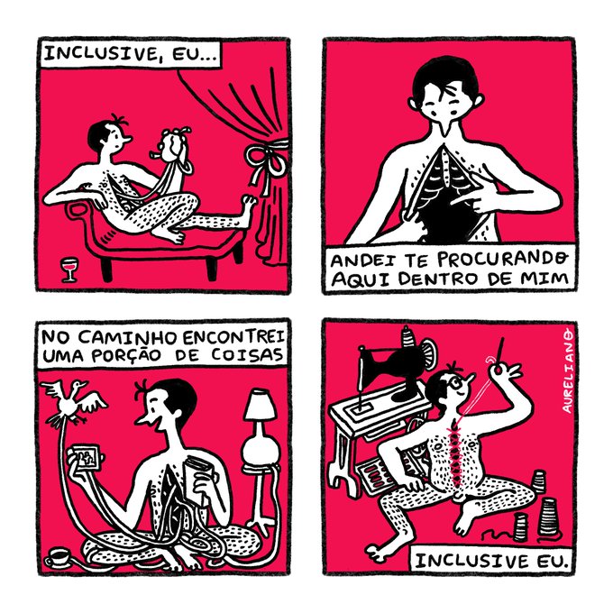 Almoxarifado de Tirinhas | Eu (Aureliano)
