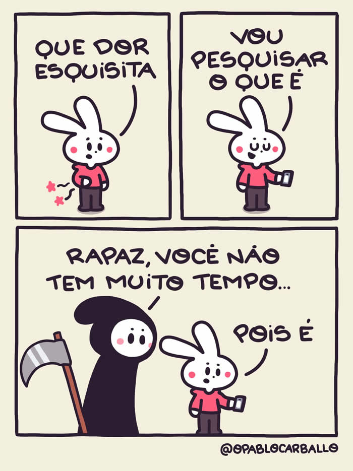 Almoxarifado de Tirinhas | Dor (Pablo Carballo)