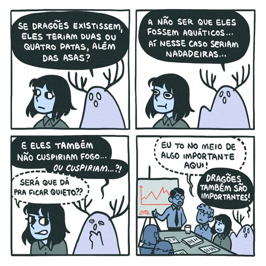 Almoxarifado de Tirinhas | Dragões (Lark)