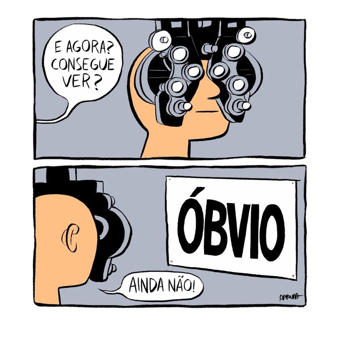 Almoxarifado de Tirinhas | Exame de Vista (Eduardo Arruda)