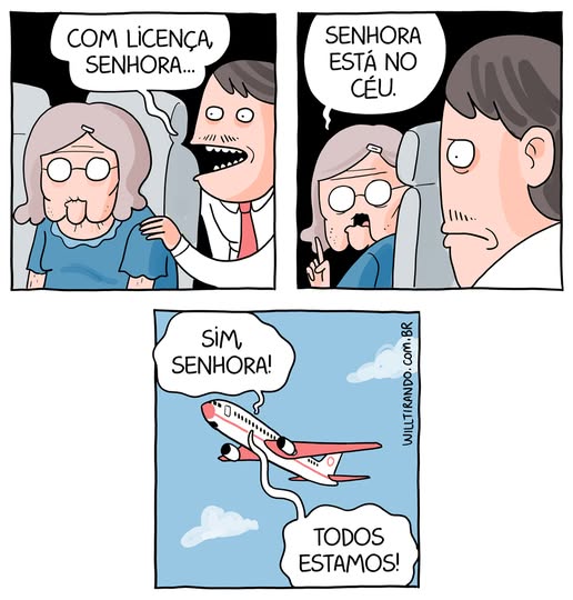 Almoxarifado de Tirinhas | Senhora (Will Leite)