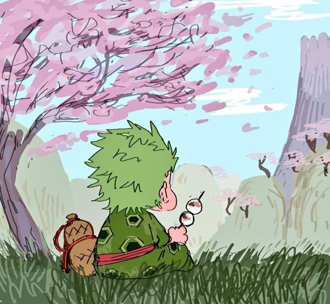 Zoro na Cerejeira – Postando uma imagem só porque curti!