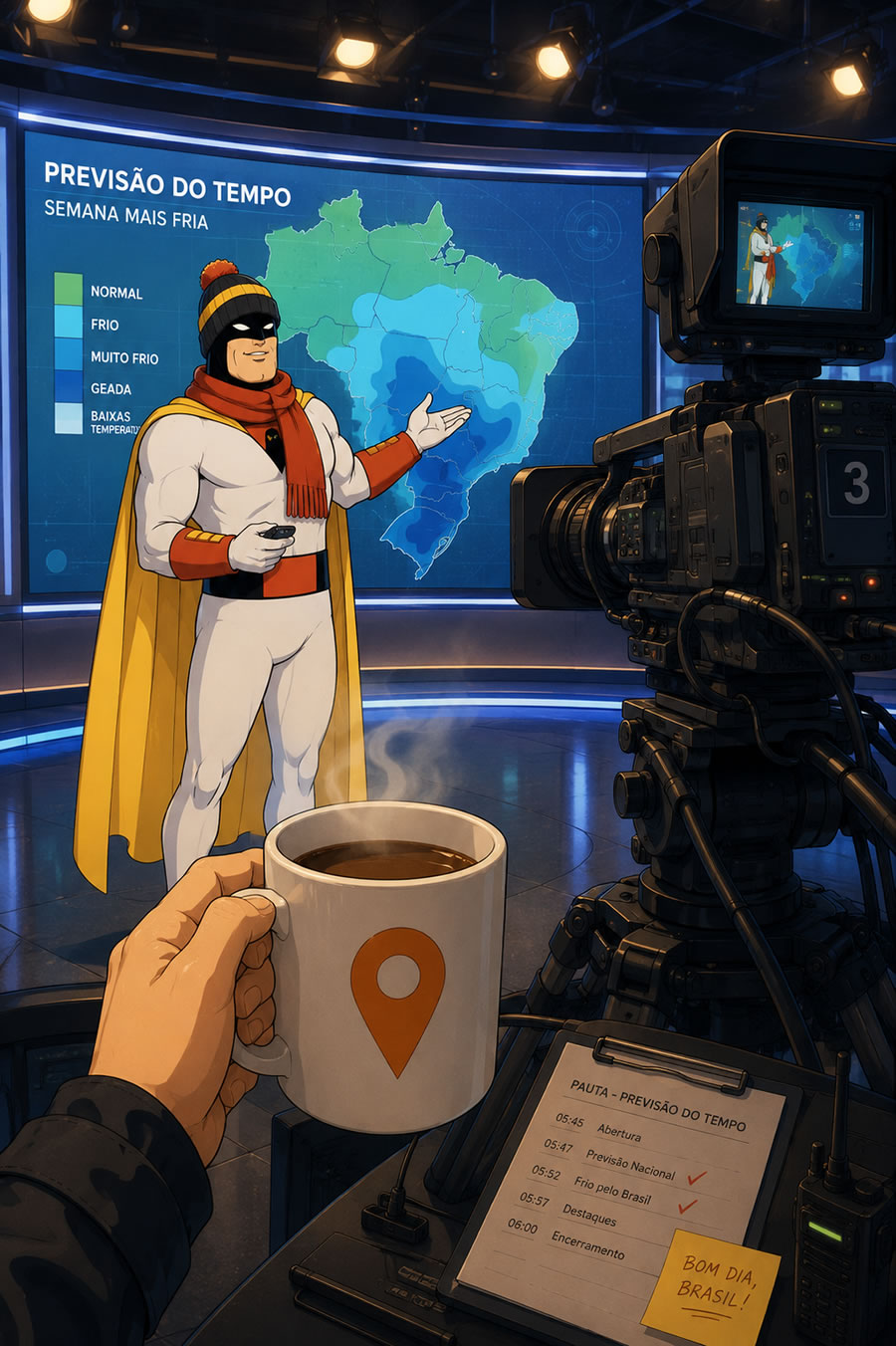 Café com IA | Frente Fria com Space Ghost