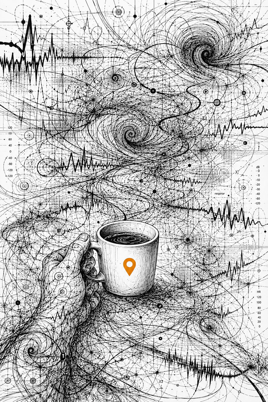 Café com IA | Partitura da Ansiedade