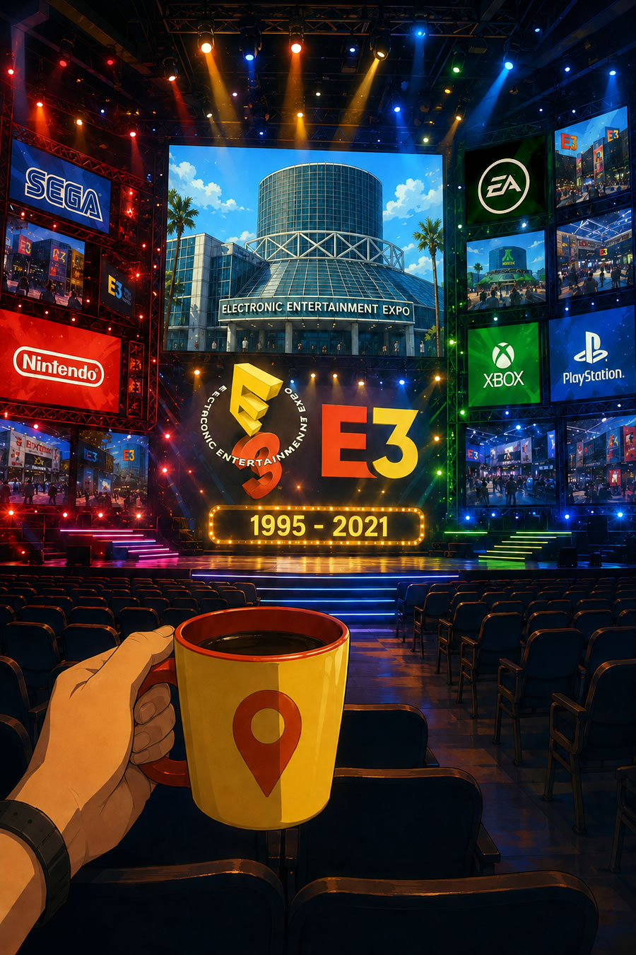 Café com IA | E3 – Electronic Entertainment Expo (1995-2021)
