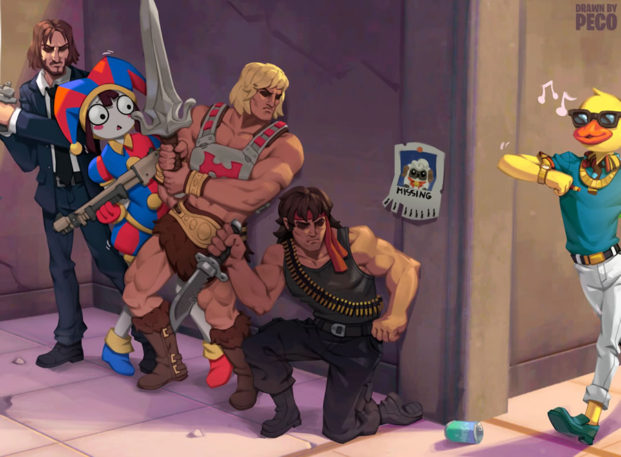 Fortnite perigoso – Postando uma imagem só porque curti!