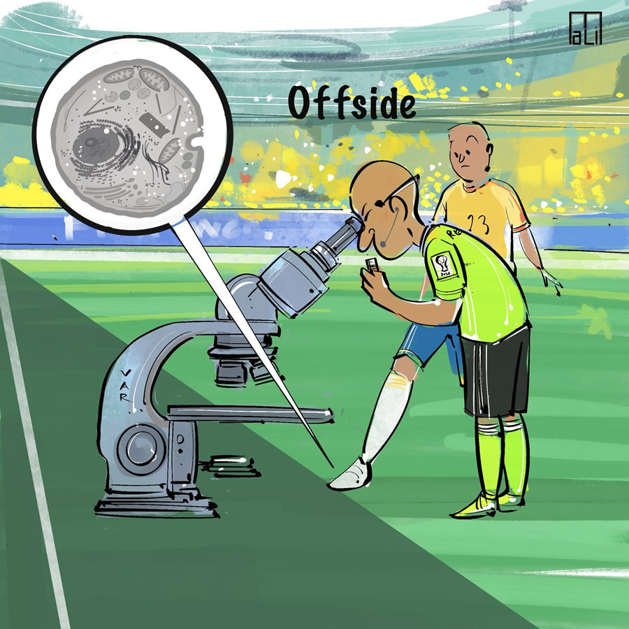Impedimento – Postando uma imagem só porque curti!