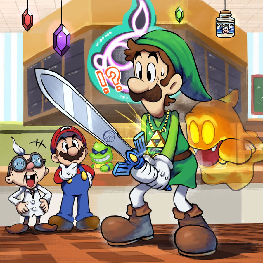 The Legend of Luigi – Postando uma imagem só porque curti!