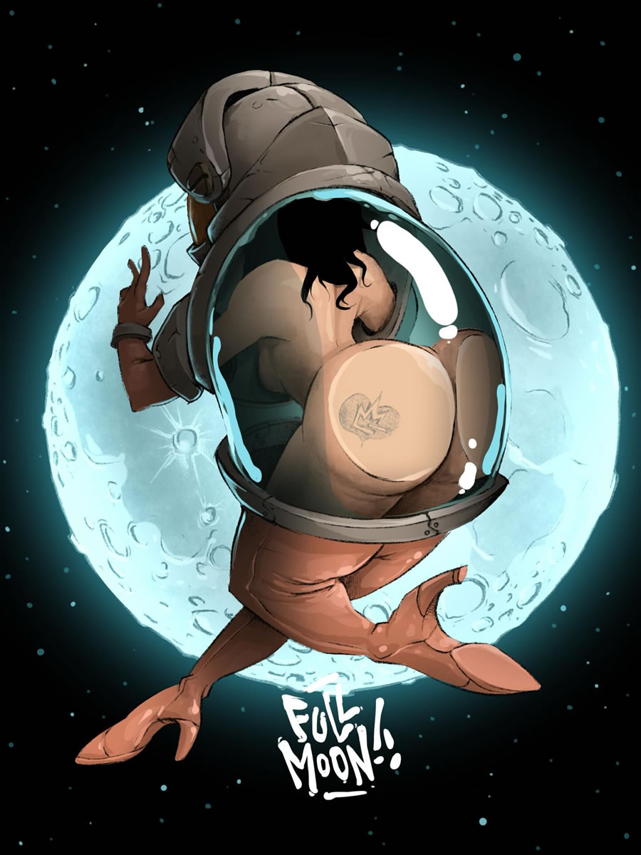 Lua Cheia – Postando uma imagem só porque curti!