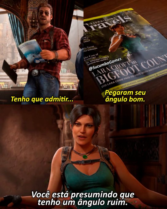 Web Quotes | Os ângulos de Lara Croft