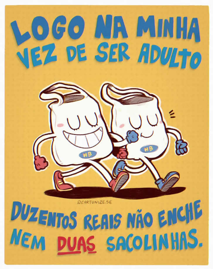 Almoxarifado de Tirinhas | Minha Vez (Edu Francisco)