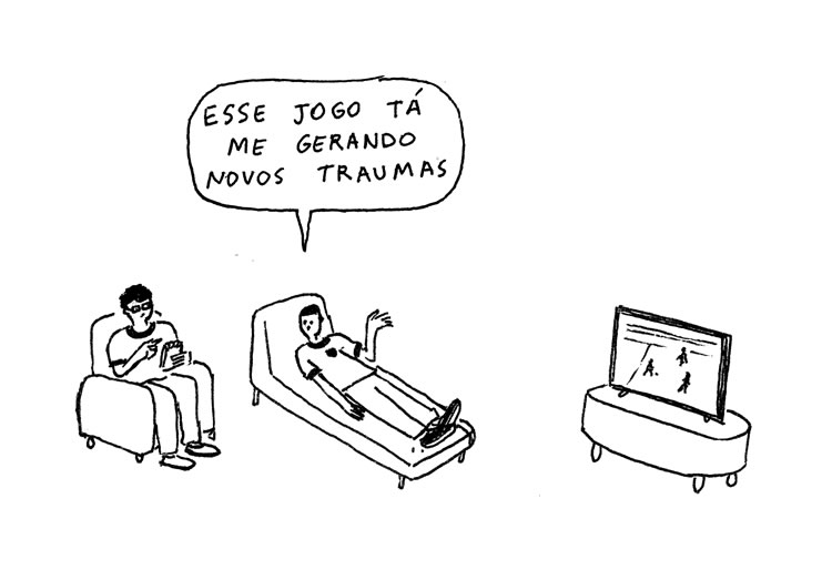 Almoxarifado de Tirinhas | Trauma (Ricardo Scarpa)