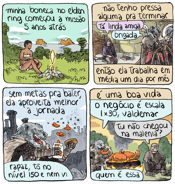 Almoxarifado de Tirinhas | Elden Ring (Raphael Salimena)