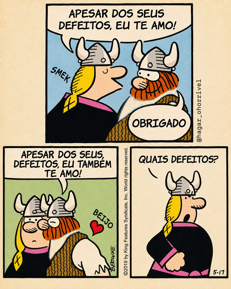 Almoxarifado de Tirinhas | Defeitos (Dik Browne)