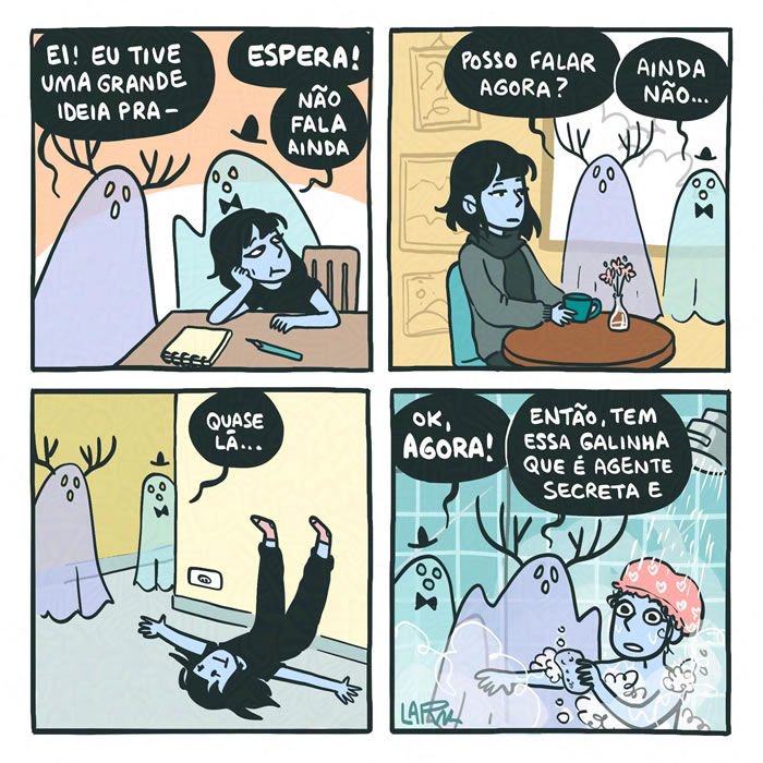 Almoxarifado de Tirinhas | Ideia (Lark)