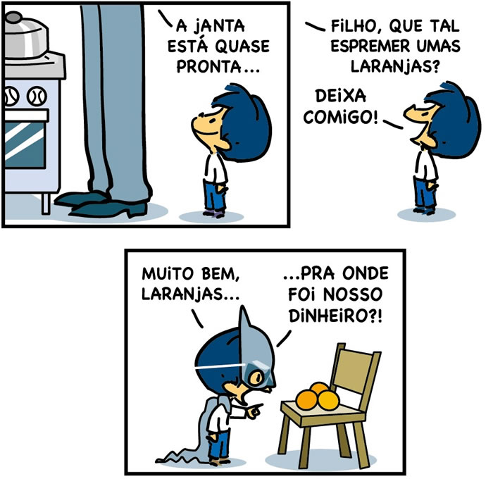 Almoxarifado de Tirinhas | Janta (Alexandre Beck)