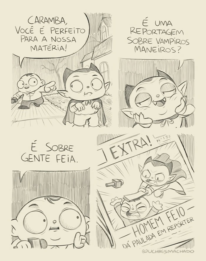 Almoxarifado de Tirinhas | Reportagem (Chris Machado)