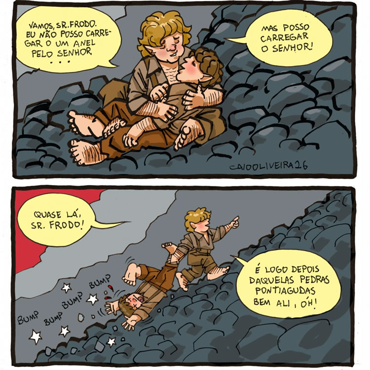 Almoxarifado de Tirinhas | Sr. Frodo (Caio Oliveira)