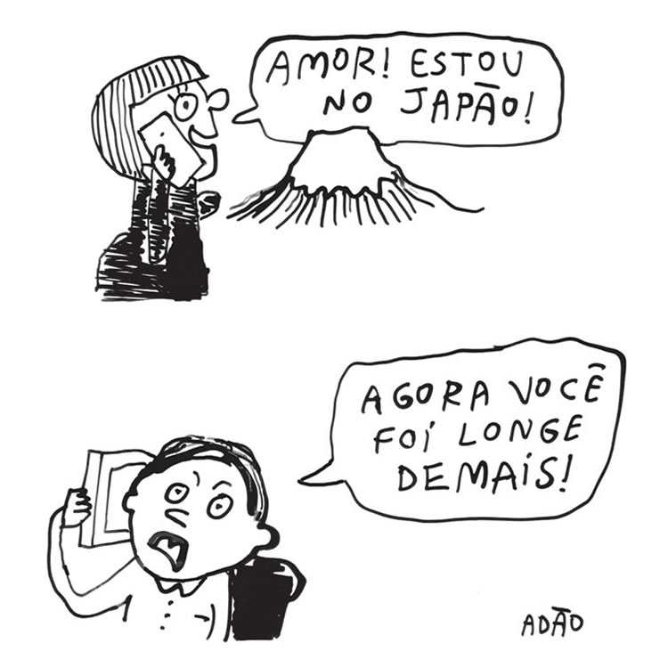 Almoxarifado de Tirinhas | Japão (Adão Iturrusgarai)