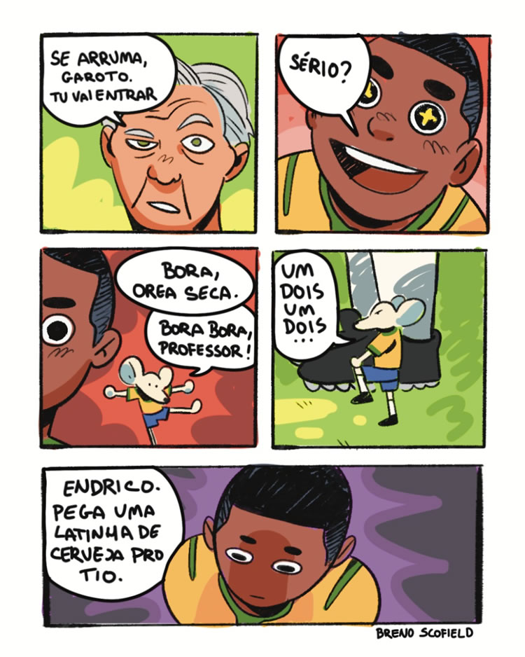 Almoxarifado de Tirinhas | Garoto (Breno Scofield)