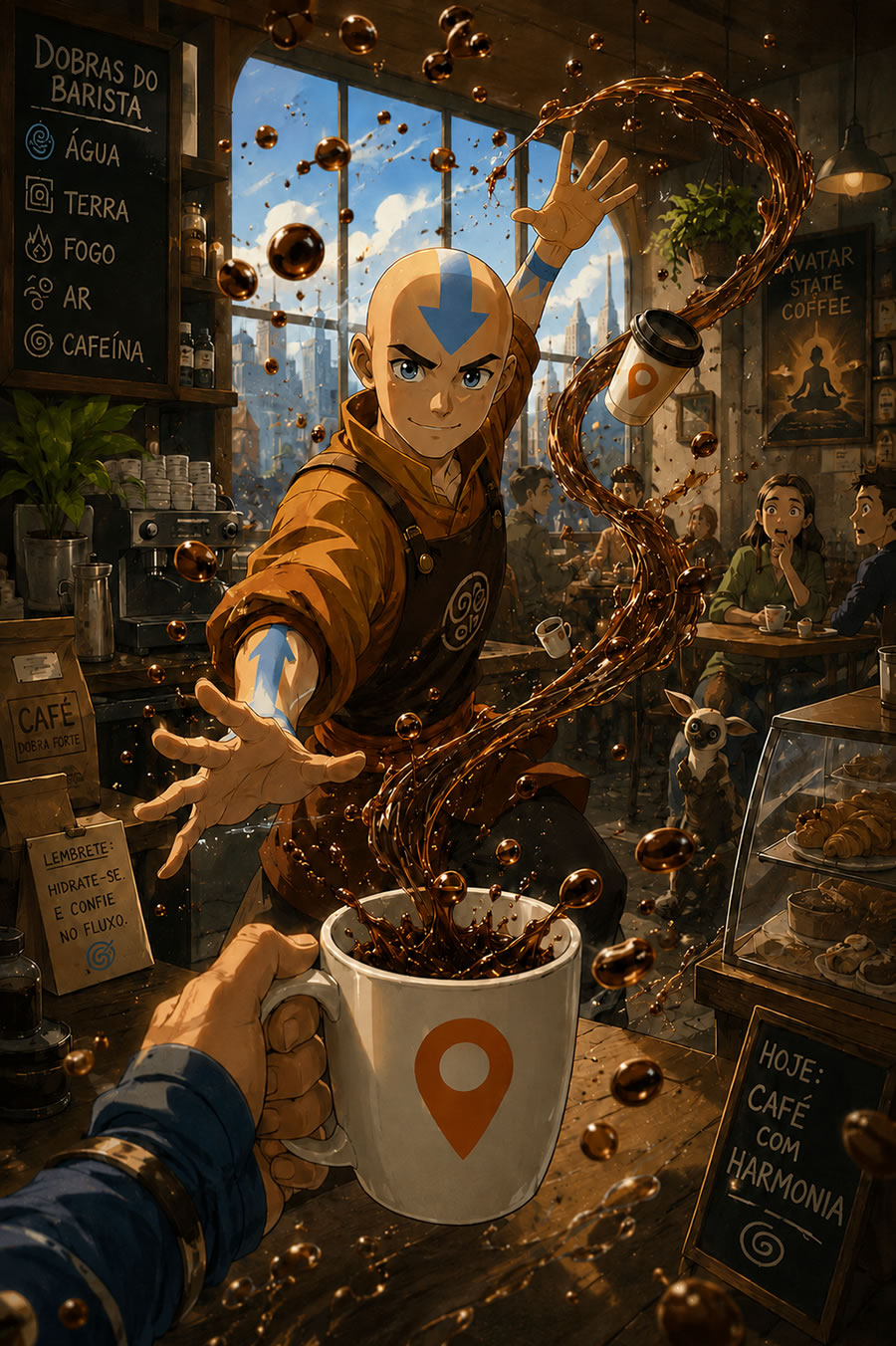 Café com IA | Cafeteria Avatar