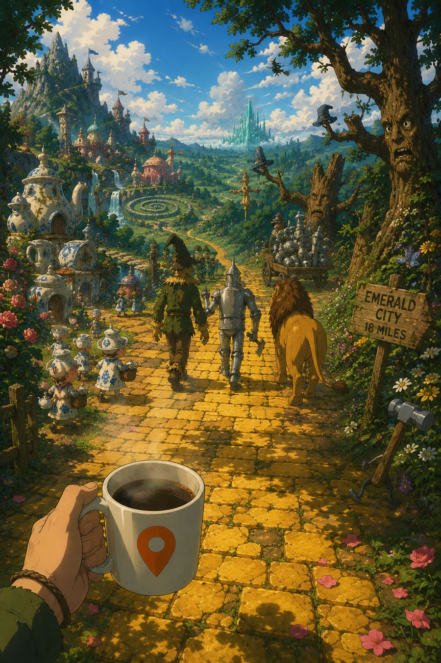 Café com IA | Terra de OZ