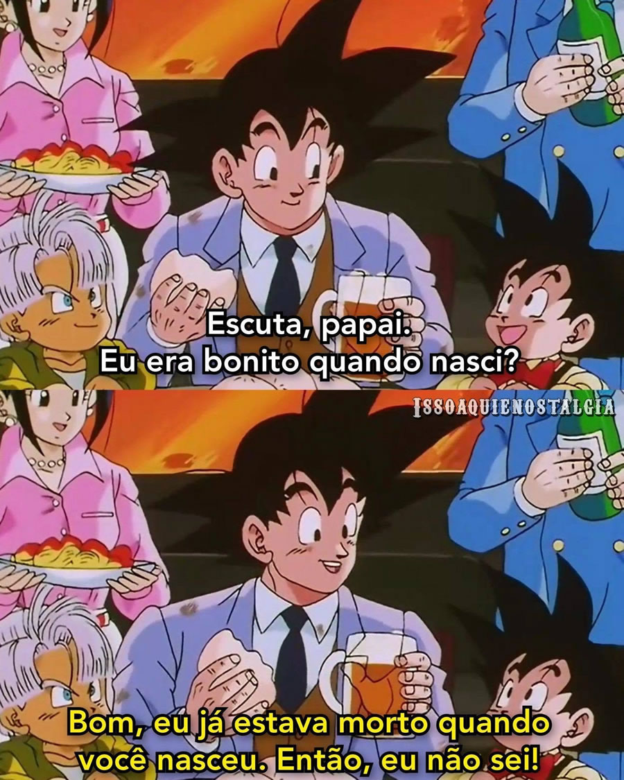 Web Quotes | Goku e o nascimento de Goten