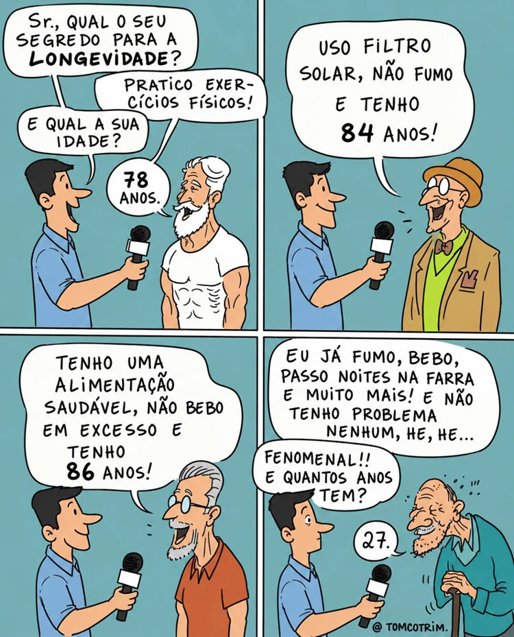Almoxarifado de Tirinhas | Idade (Tom Cotrim)
