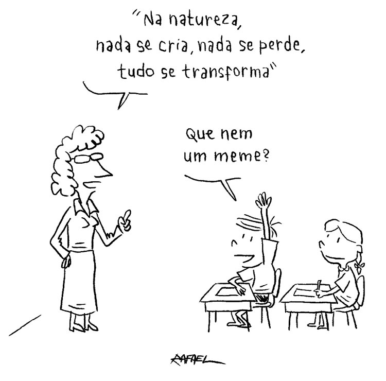 Almoxarifado de Tirinhas | Natureza (Rafael Correa)