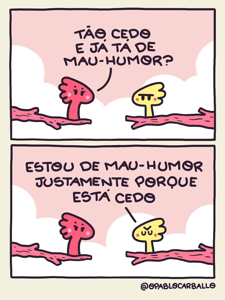 Almoxarifado de Tirinhas | Mau-Humor (Pablo Carballo)