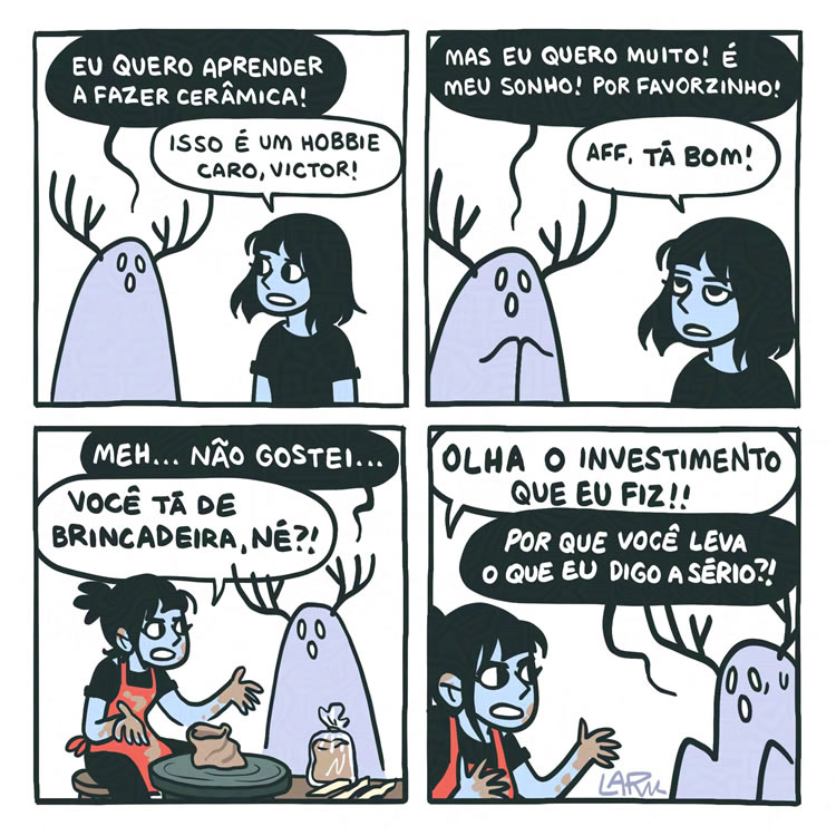 Almoxarifado de Tirinhas | Cerâmica (Lark)