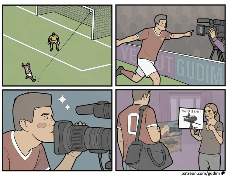 Almoxarifado de Tirinhas | Quem? (Anton Gudim)