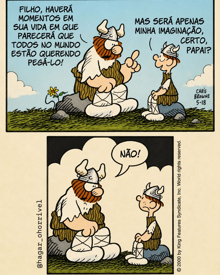 Almoxarifado de Tirinhas | Momentos (Dik Browne)